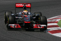 レース前、「レッドブルにはかなわない」と公言していたハミルトン。予選では3位、決勝では終盤にベッテルと僅差の優勝争いを繰り広げ、最後までレッドブルを苦しめた。（Photo=McLaren）