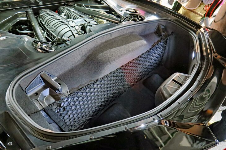 シボレー・コルベットZ06（トランクルーム）