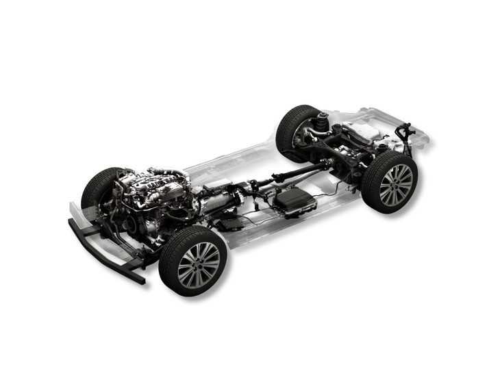 ラージ商品群の48Vマイルドハイブリッド採用ディーゼルエンジン搭載車。