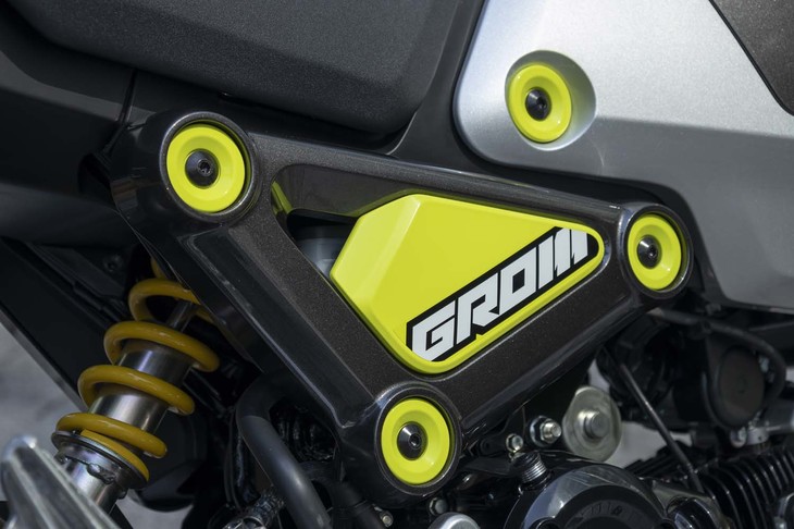 原付二種の小型バイク「ホンダ・グロム」。2021年3月に、3世代目にあたる最新型が発売された。