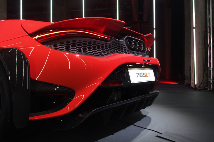 マクラーレン765LT（リアまわり）