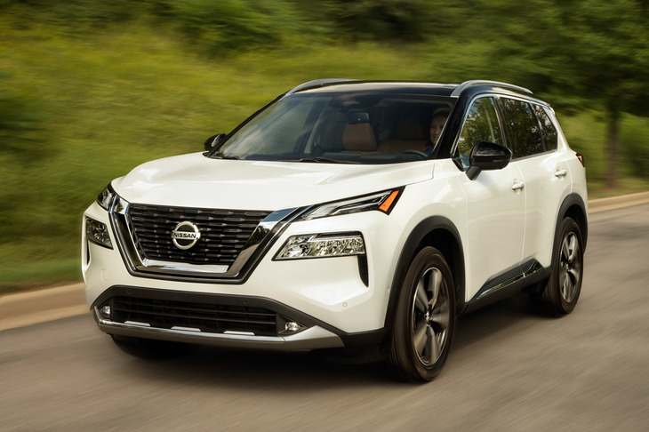 北米ですでに発売済みの新型「ローグ」。次期「エクストレイル」は、同車をベースとしたものになりそうだ。