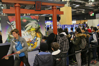 ゲームソフト『NARUTO―ナルト―疾風伝 ナルティメットストーム4』のプロモーションコーナー。