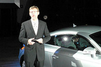 
	「先代アウディTTは、日本で累計9500台以上を販売したが、新型はそれを上回るだろう」と自信をみせた、ヴァルター・ハーネック社長。
	 