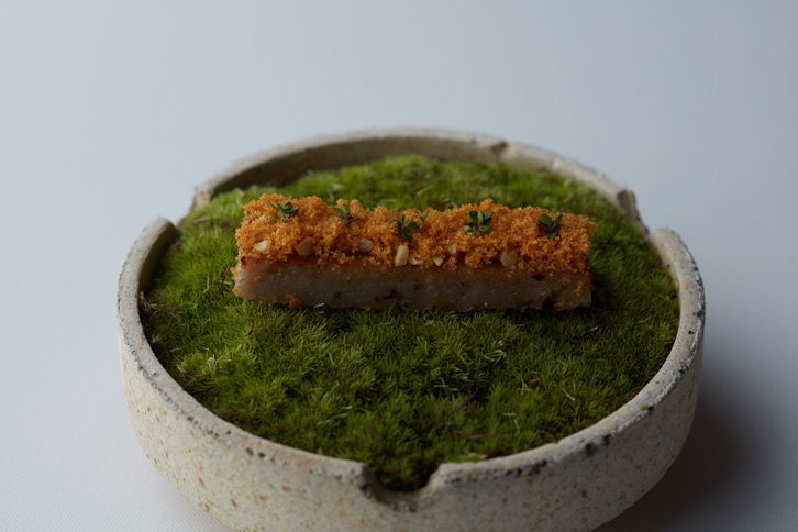 「レンコンのガレット」。