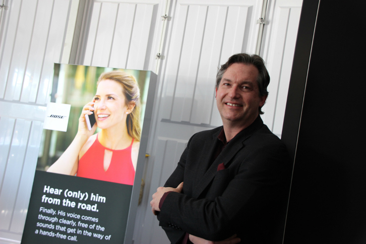 ボーズ・オートモーティブのマーク・マンセル副社長。