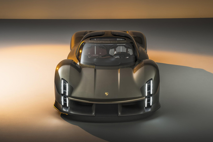 ポルシェ・ミッションX（フロントビュー）