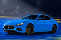 「ギブリFトリブート」。ボディーカラーは「アズーロ・トリブート」。