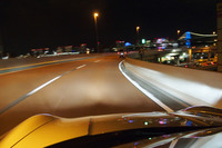 浜崎橋ジャンクションを通過。11号台場線でレインボーブリッジ方面に向かう。