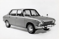 1966年に誕生した、スバル初の小型車である「スバル1000」。水冷フラット4による前輪駆動を採用していた。