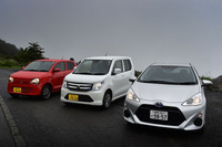 後編：燃費自慢の“走り”を検証！　～エコな軽とコンパクト、その実像に迫るの画像