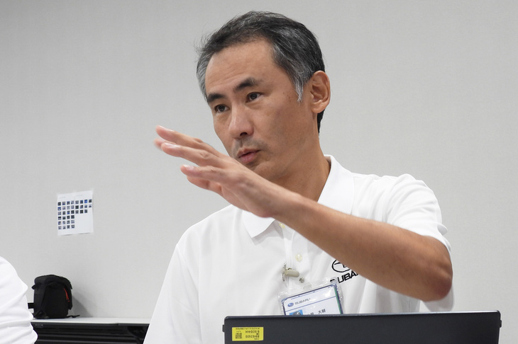 スバル スポーツ車両企画室 担当部長の山田大輔さん。モータースポーツ技術企画グループで「Boxer Rally spec.Z」の開発を指揮している。