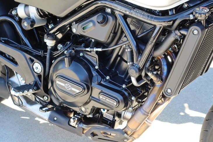 ハーレーダビッドソンX500（エンジン）