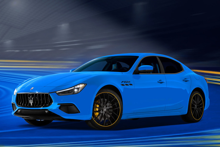 「ギブリFトリブート」。ボディーカラーは「アズーロ・トリブート」。