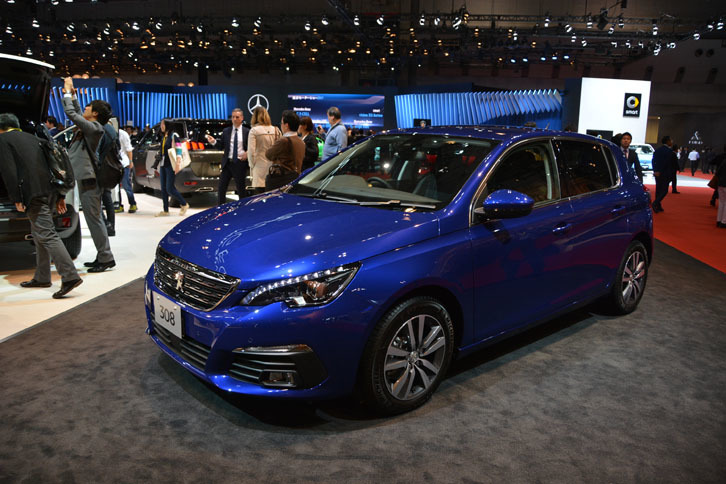 大幅な改良が施された「プジョー308」。