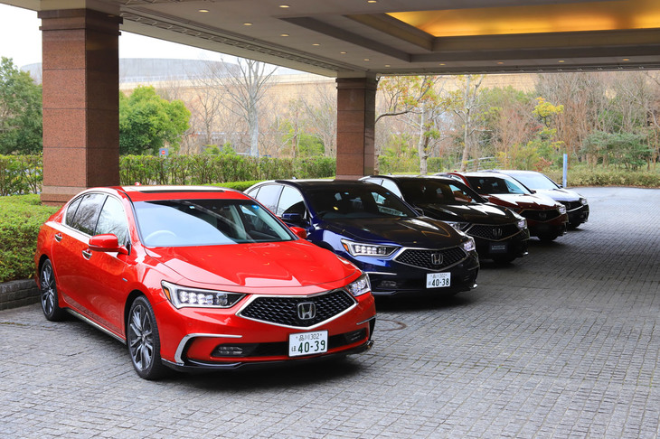 マイナーチェンジで内外装のデザインが改められた「ホンダ・レジェンド」。2018年2月9日に発売された。