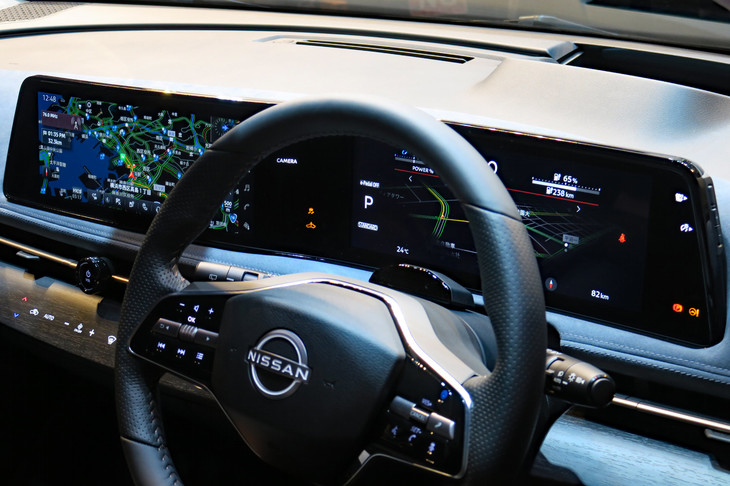 日産アリア リミテッド（インターフェイスディスプレイ）