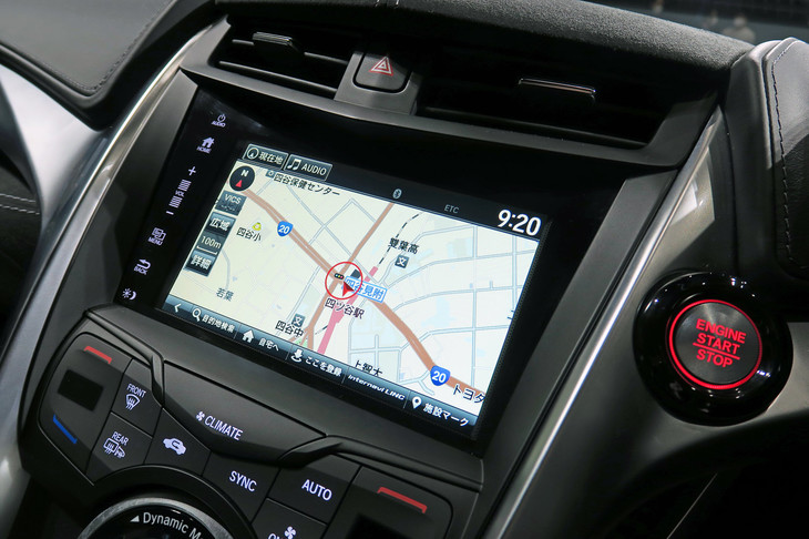 ホンダNSXタイプS（センターモニター）