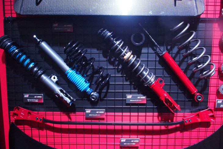 TOYOTA GAZOO Racingブースの様子。