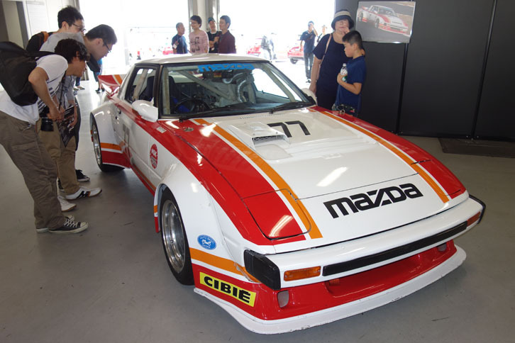 【レーシングマシン展示】「サバンナRX-7」 1979年デイトナ24時間レース仕様。