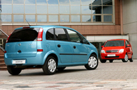 オペルのミニ・ミニバン「メリーバ」発表