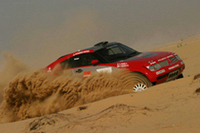 「UAEデザートチャレンジ」第1日目“プレイベント”