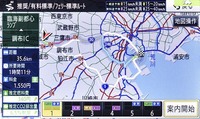 距離や所要時間など一般的な情報のほかに推定燃料費やCO2排出量までルート探索時に教えてくれる。