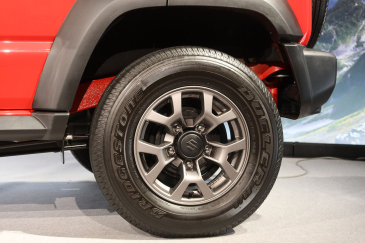 スズキ・ジムニー ノマド（リアホイール）