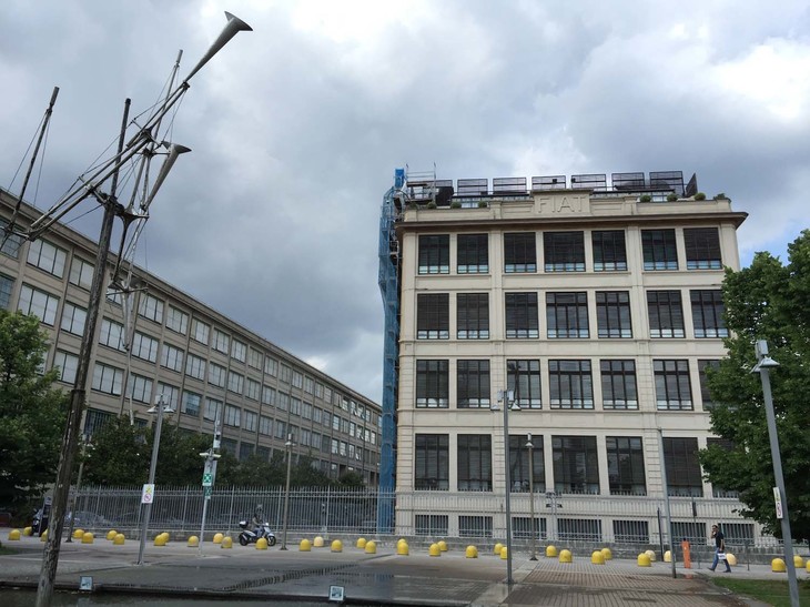 トリノ・リンゴット地区にあるフィアットの旧本社。