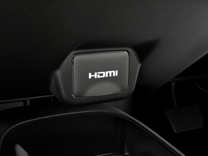 HDMIポートが標準装備になった。