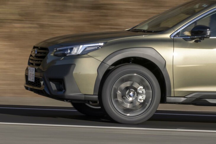 「レガシィ アウトバック」用のサイズは225/60R18。2025年6月現在のラインナップは全12種類で、トヨタの「RAV4」「ハリアー」やマツダの「CX-5」「CX-8」などの人気車種向けを取りそろえている。