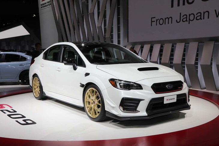2019年1月14日から27日まで開催された北米国際自動車ショー（デトロイトモーターショー）。そのスバルブースでファンを喜ばせたのが、写真の「S209」だ。「Sシリーズ」としては初めて、北米市場で販売される。