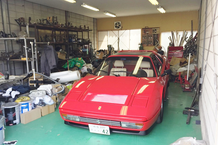 東久留米にあるキダスペシャルの工房にて。