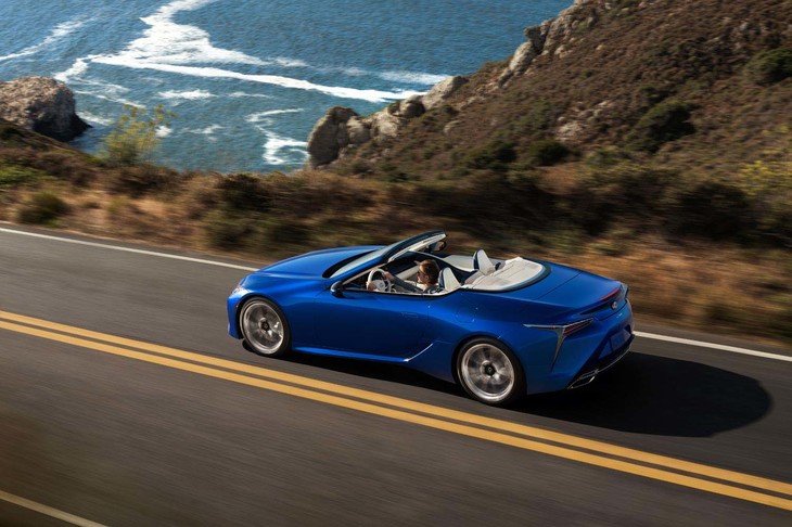 レクサスLC500 コンバーチブルモデル