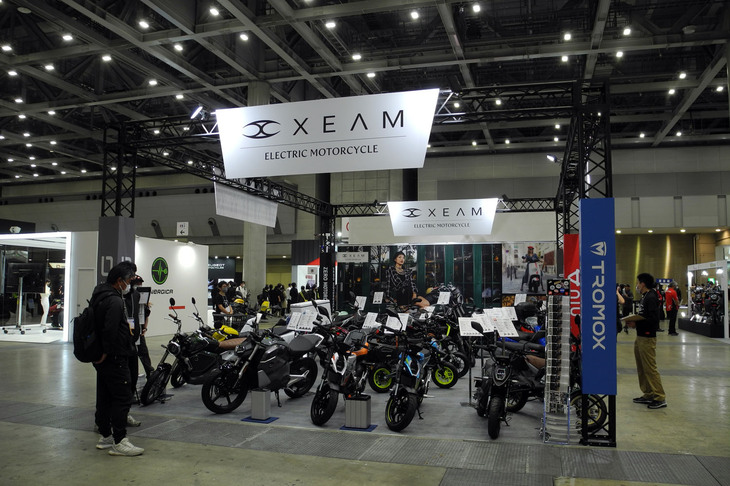 ジームの展示エリアの様子。