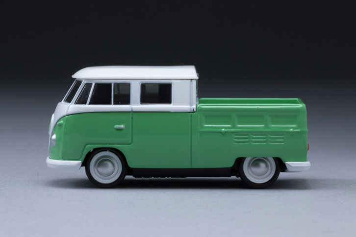 パワートレインが車体の後端にまとめられていたため、「タイプII」は比較的容易に、かつ大幅に上屋（うわや）を改造することが可能で、さまざまな派生モデルが造られた。今回の「ピックアップ」も、そのひとつである。（写真＝郡大二郎）