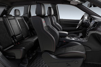 「グランドチェロキー トレイルホーク」のインテリア。