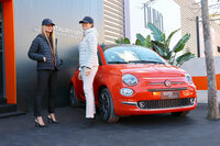 フィアットとのカプセルコレクションを発表したサンズのパビリオン。