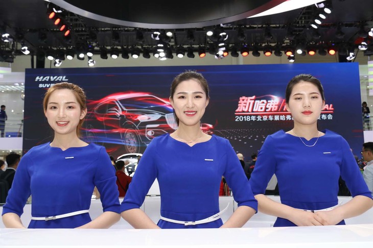 長城のSUVブランド、ハヴァルで。