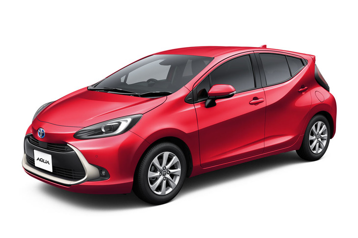 2021年7月19日に発売された新型「トヨタ・アクア」。外観には大ヒットした先代モデルの面影が強く残っている。