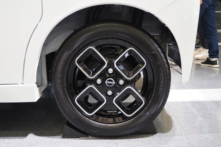 日産ルークス ハイウェイスター（リアホイール）