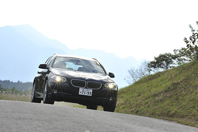 BMW523iツーリング（FR/8AT）【ブリーフテスト】