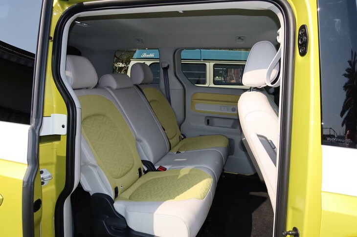 フォルクスワーゲンID.Buzz（リアシート）