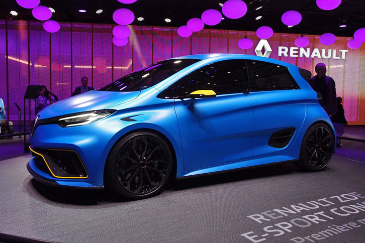 ルノー・ゾエE-SPORTコンセプト