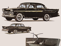 「プリンス・グロリア」の誕生は「日産セドリック」より一足早い1959年。初代は「スカイライン」の内外装をより上質なものとし、1.9リッターエンジンを搭載したモデルだった。