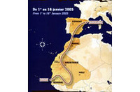 2005年「パリダカ」、1月1日にバルセロナから