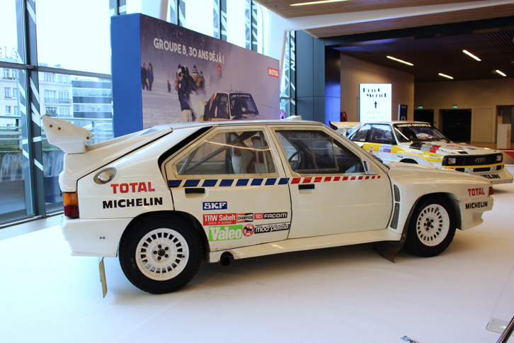「シトロエンBX 4TC」。1985年に参戦。メーカーのスポーツ部門とカロスリ・ユリエーズとの共同作業で開発された。20台製作されたうち現存するのは、この車両を含めて5台。
