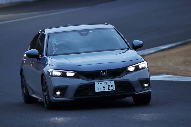 先代を一層ブラッシュアップして登場した、11代目となる「ホンダ・シビック」も高い評価を受けノミネートされました。（photo：北畠主税）