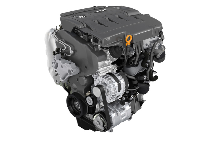 「パサートTDI」などに搭載される2リッター直4ターボの「EA288」型ディーゼルエンジン。