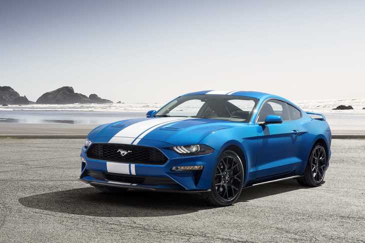 「フォード・マスタング」
	1964年に発売され、豊富なオプションを用意したフルチョイスシステムで人気となった。ポニーカーと呼ばれるジャンルを確立し、日本のスペシャルティーカーにも影響を与えたといわれる。映画に登場するのは現行モデル。